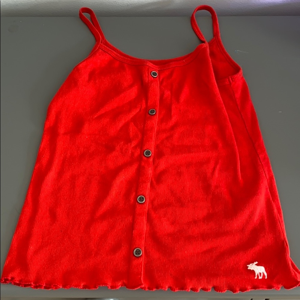 red tank top